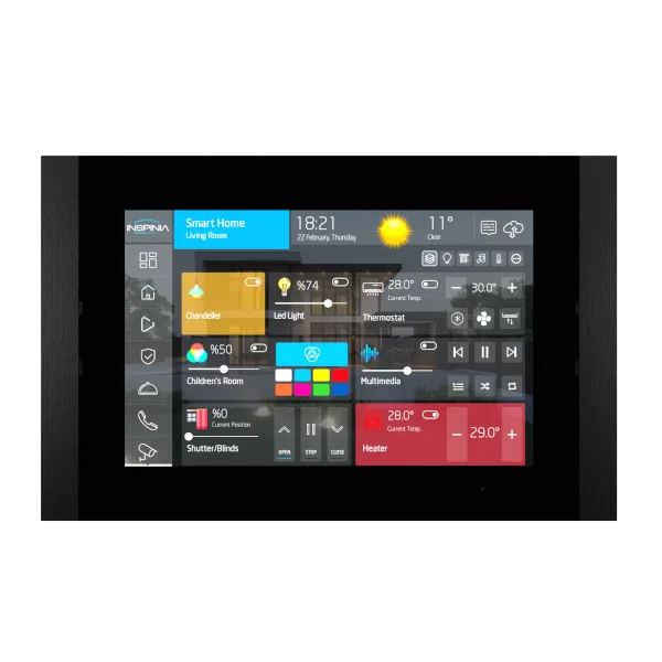 Inspinia Smart Home Touch Panel in Qatar | Home Automation Controller