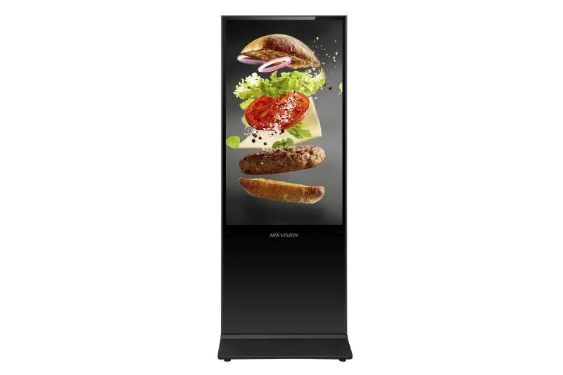 Hikvision DS-D6043UL-B/S 43-Inch 4K Floor Standing Digital Signage in Qatar